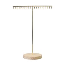 Magideal - Soporte Para Collares, Collar Colgante Con Ganchos, Colgador Moderno Para Anillos, Almacenamiento De Pendientes, Organizador De Joyas, Soporte Para Mu