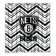thumbnail image 1 of Cortina de ducha de baloncesto de los Brooklyn Nets, juego de cortina de baño con ganchos, tamaño 66 x 72 pulgadas, 1 of 3