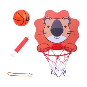 Bothyi - Tablero De Dibujos Animados Con Red Y Pelota Juego Interior Al Aire Libre Para Niñas Niños León