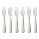 thumbnail image 1 of 6pcs Kids Plastic Forks Attractive Nordic Macaroons BPA Free Utensils, For 1-12 Years Old Baby And Children, 1 of 5