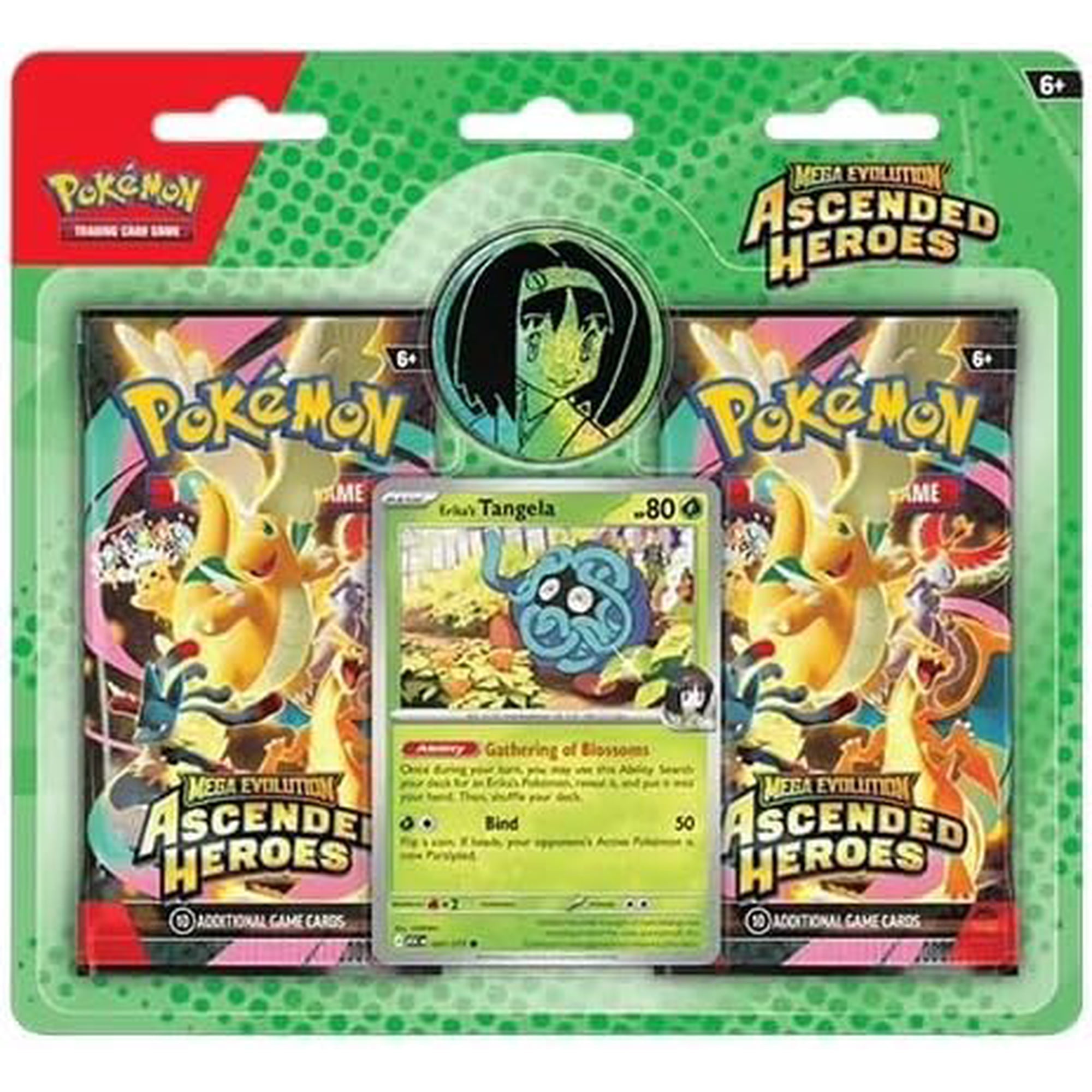 Juego De Cartas Coleccionables Pokémon Tcg Mega Evolutions Ascended Heroes