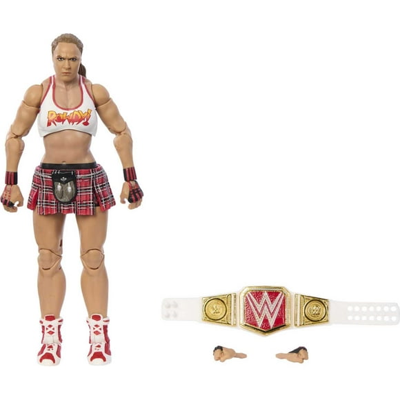 Figura de acción Mattel WWE Ronda Rousey Top Picks Elite de 6 pulgadas