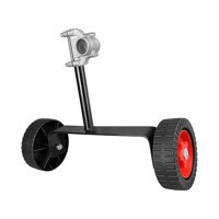 Ioensy - Ruedas De Soporte Para Recortadora, Rueda De Soporte Para Cortacésped Portátil Para Cortador De Deshierbe, Compatible Con Eje De 26Mm