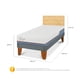 thumbnail image 4 of Cama Europea Excellence Plus 1.5 Plaza Base Normal, 4 of 8