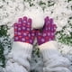 thumbnail image 4 of Guantes Evridwear Magic Stretch para niños, 3 pares, cálidos, con forma de copo de nieve, 4 of 7