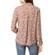 thumbnail image 3 of INSPIRE CHIC Camisa de Mujer con Botones, Estampado Floral Pequeño, Manga Larga, Cuello en Punta, Blusa de Oficina XS Rosa, 3 of 8