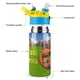 thumbnail image 3 of Pretzel y los Cachorros Botella de Agua con Tapa Pop Top de Un Toque, Acero Inoxidable, a Prueba de Fugas, para Deportes, Botella Infantil azul 12 oz, 3 of 6