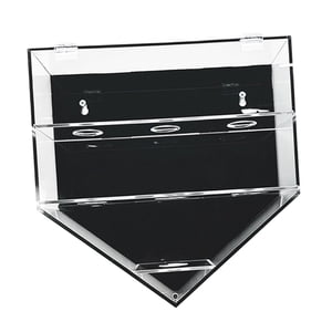 Ioensy - Vitrina De Béisbol Para Exhibir Pelotas De Béisbol, Estante De Exhibición Para Almacenamiento De Pelotas De Tenis, 7 Bolas