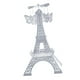 thumbnail image 2 of Estatuilla De La Torre Eiffel Portavelas Giratorio Ornamento Decoración Encantadora Mariposa Duradera, 2 of 3
