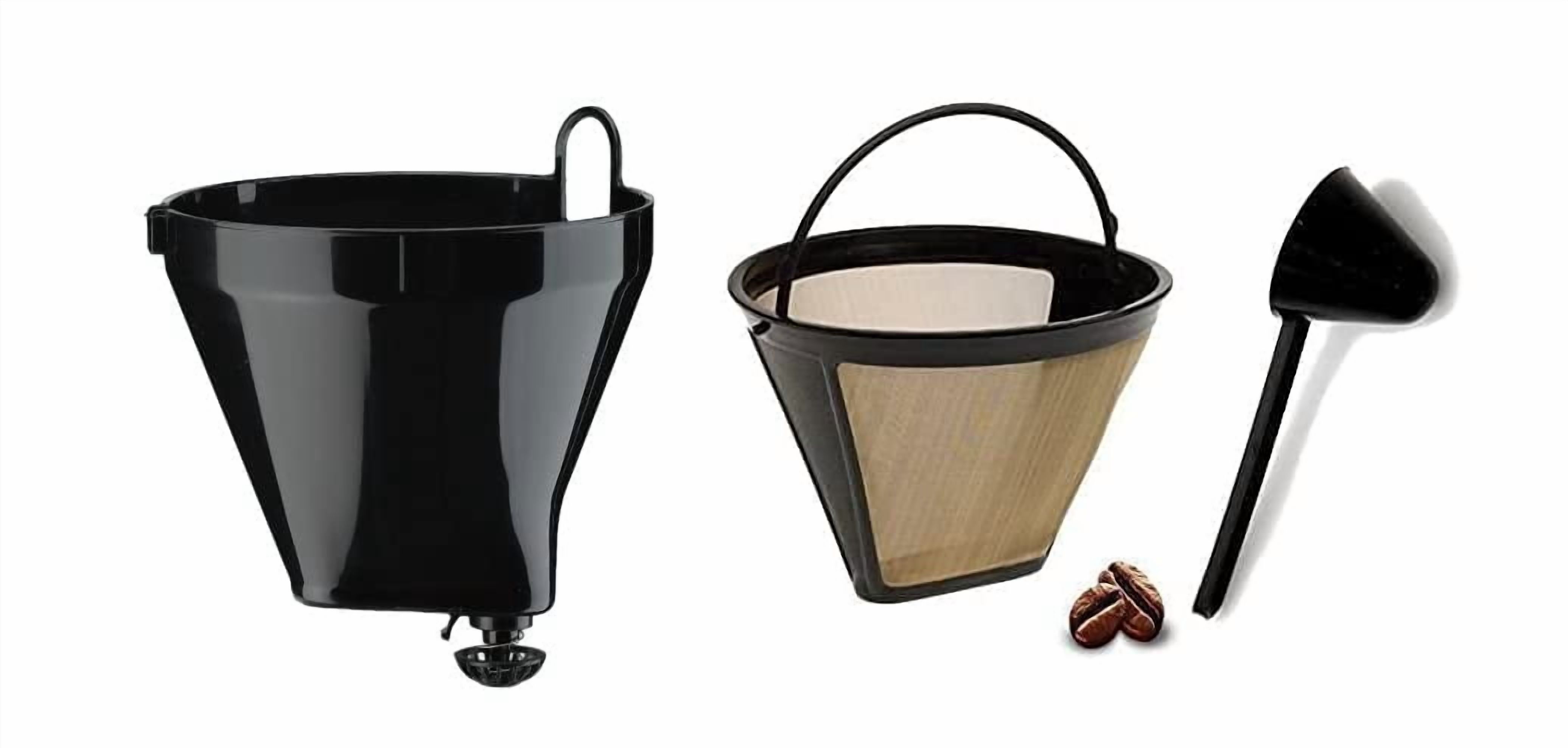 Cuisinart - Cesta De Filtro Y Paquete De Filtros Permanentes En Tono Dorado Dcc 3200