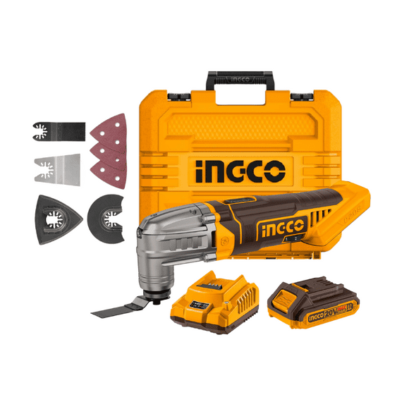 Multicortadora Multiuso Ingco 20v + Bat + Carg Cmli20228