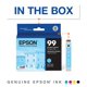 thumbnail image 2 of Cartucho de tinta Epson 99 Claria Hi-Definition Light Cyan T099520-S, 2 of 5