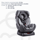 thumbnail image 4 of Silla De Auto Convertible Orbit Lx Gris, 4 of 9