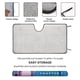 thumbnail image 2 of Indigo Park Parasol para Parabrisas Delantero Protector Plegable, Visera Solar para Auto Bloquea Rayos UV Mantiene tu Vehículo Fresco140cm*76cm, 2 of 6