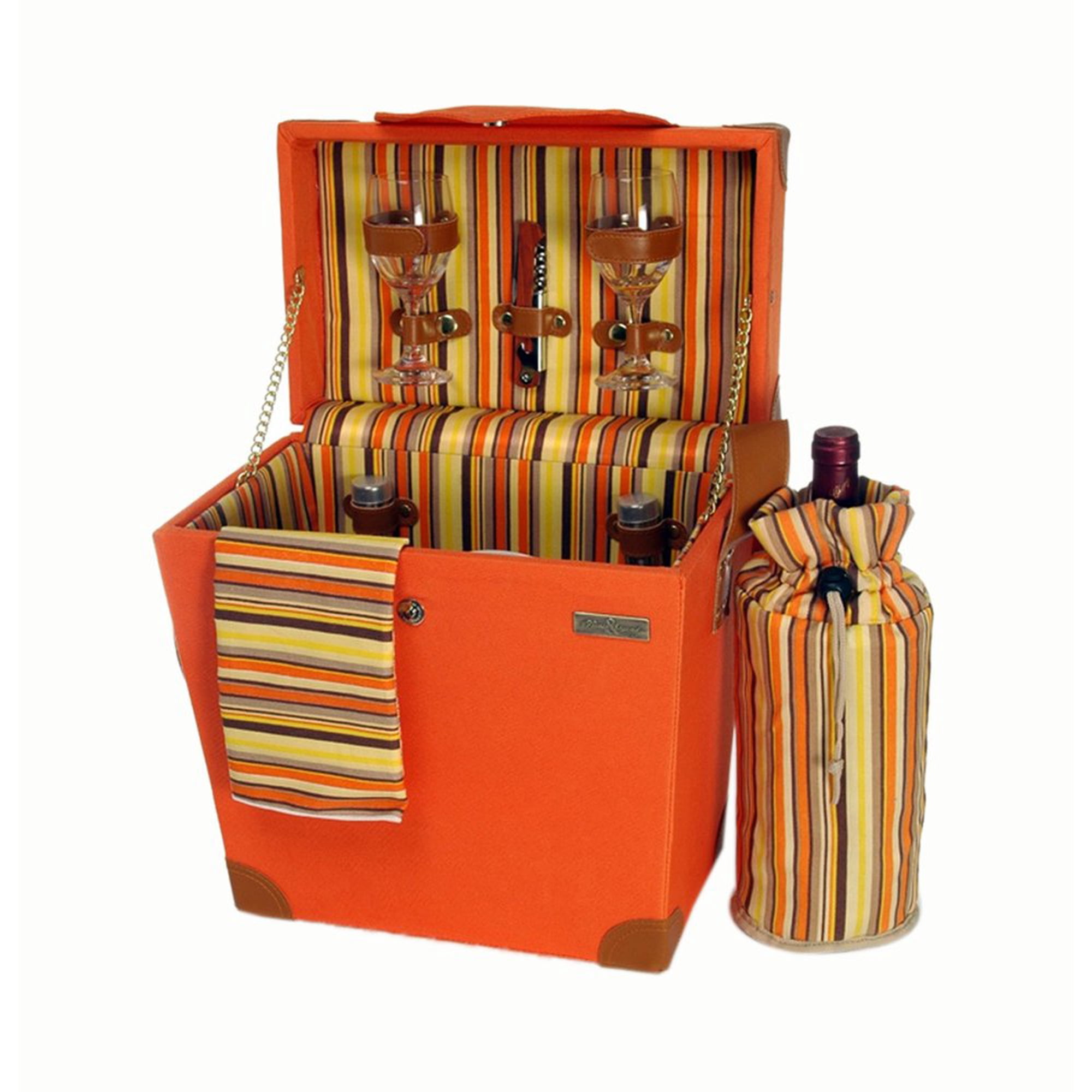 Portabicicletas Picnic & Beyond De Madera Multicolor Para 2 Personas