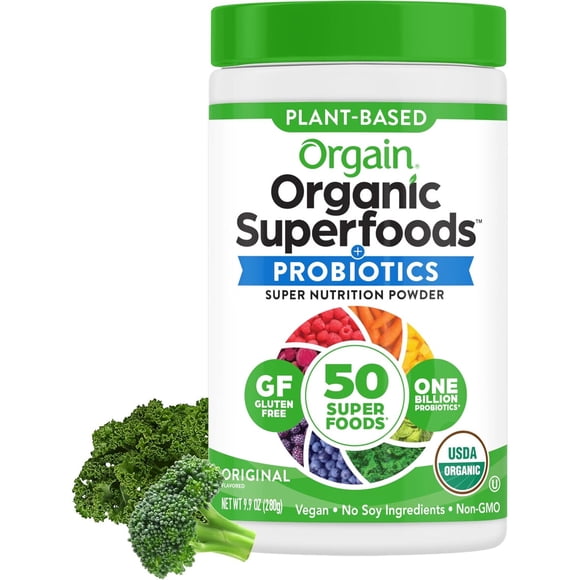 Polvo Orgánico Orgain 50 Superfoods Probiotics 280g