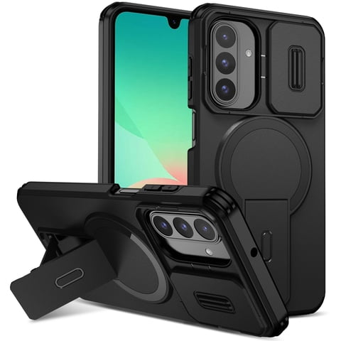Funda Foxdock Para Samsung Galaxy A17 – Magnética Antigolpes Con Soporte Y Protección Doble