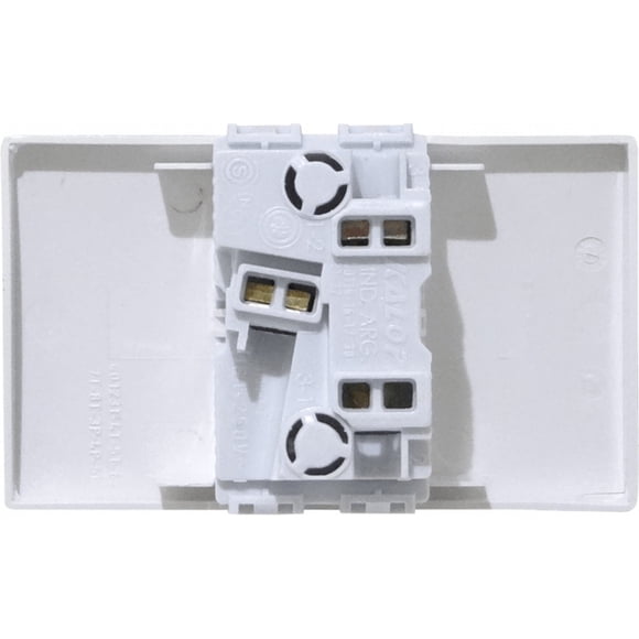 KEP-S KALOP Blanco Mecanismo Pulsador 2-contactos Interruptor 16A 250V requiere-marco/KEP-A KP40123