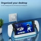 thumbnail image 3 of Soporte de carga para PlayStation Portal,PS Portal Stand con 7 modos de luz RGB, PS5 Portal Portable Charging Dock Station con conector magnético y cable de carga USB-C.-Blanco, 3 of 7