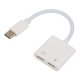 thumbnail image 1 of Splitter USB-C a doble USB-C: carga y audio, 1 of 3