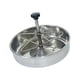 thumbnail image 1 of Comedero para cerdos, cuenco para alimentación de ganado, cubeta de alimentación de alta resistencia, contenedor de platos con 5 ranuras, alimentador, 1 of 5