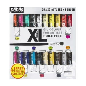 Óleo Pebeo Xl Studio Set 20 Colores 20Ml + Pincel