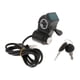 thumbnail image 1 of 12V-99V Bicicleta Eléctrica Interruptor De Pantalla De Voltaje LED Power Twist Throttle Accs Bloqueo De Pantalla Rojo, 1 of 5