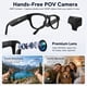 thumbnail image 4 of Gafas Inteligentes AI Sowmow 8MP Cámara 1200p Negra, 4 of 9