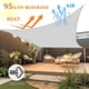 thumbnail image 2 of Toldo Vela de Sombra Shade&Beyond 6x6m Gris Claro, 2 of 7