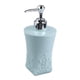 thumbnail image 3 of Champú Loción Bomba de mano Contenedor Jabón Dispensador de líquidos Fondo cuadrado azul, 3 of 3