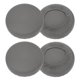 thumbnail image 1 of Uxcell 4 Paquete Fundas para Taburetes Redondas 16-20" Lavables a Prueba de Polvo con Elástico Gris Fluorescente, 1 of 7
