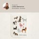 thumbnail image 5 of Tarjeta de agradecimiento Minted 13 cm Pooches Gracias 5x7, 5 of 5