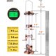 thumbnail image 2 of iBorn Bird Feeders for Outdoors 14 6 Ports ChewResistant, C, 2 of 3