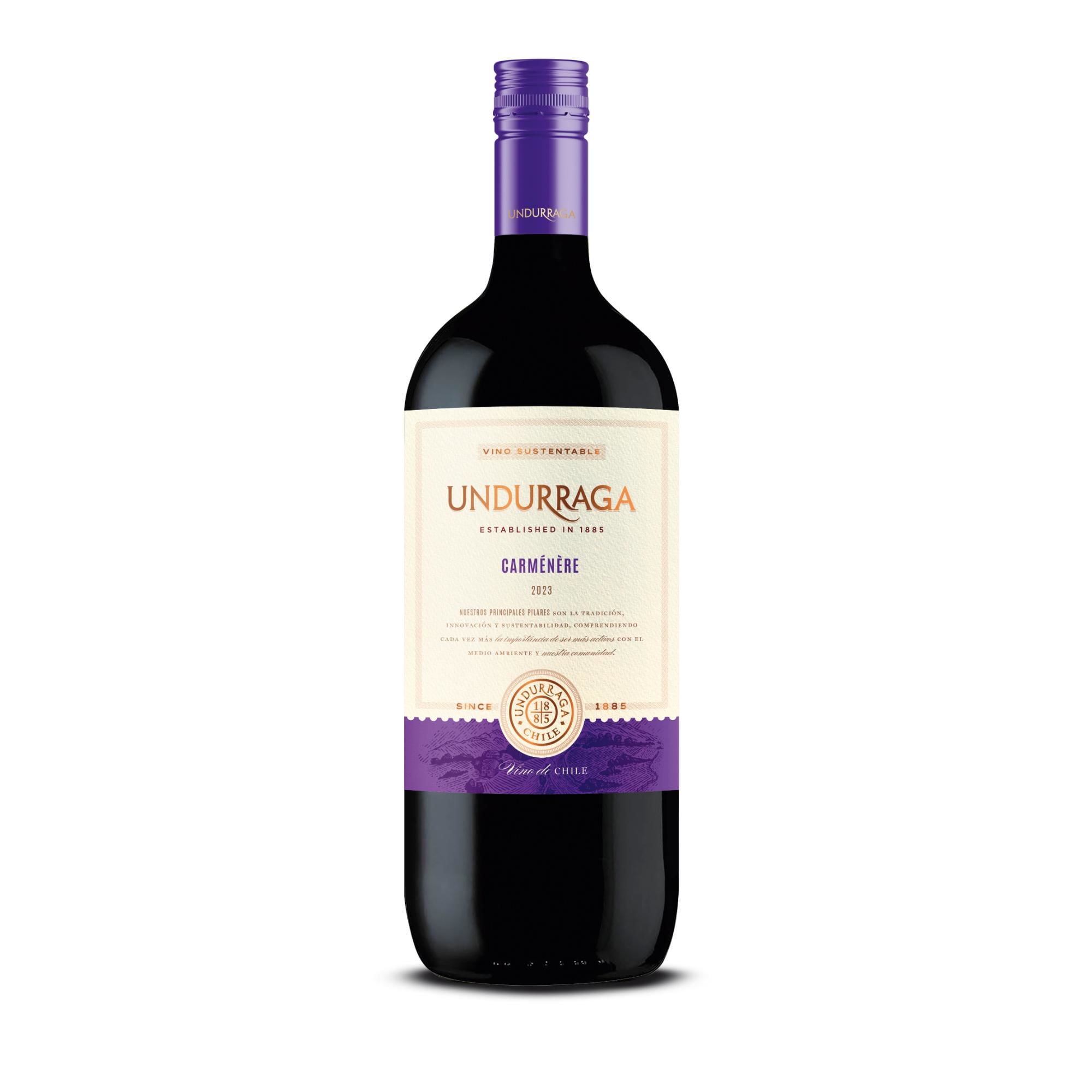 Vino Tinto Carmenere 13° Botella 1,5 L Undurraga