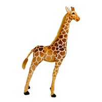 Magideal - Bonito Juguete De Jirafa De Peluche Grande, Figura De Reno, Animal De Peluche, Animal De Peluche, Ideal Para Regalo De Niños, Nuevo Regalo, Decoración 80Cm
