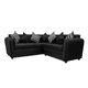 thumbnail image 2 of SECCIONAL ALEMANIA PU NEGRO TELA NEGRO, 2 of 3