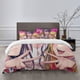 thumbnail image 1 of OSHI NO KO Bedding Sets Bed Cartoon Duvet Cover Lightweight 3 Piece Bet Sets for Kids Boys Girls, 1 of 4