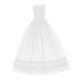 thumbnail image 3 of Vestido De Dama De Honor De Tul De Encaje Vestido De Fiesta De Baile Para 1/3 Mu?ecas BJD Blanco, 3 of 5