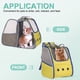 thumbnail image 5 of Transportín para gatos Uxcell, portátil y ventilado, tela Oxford para gatos o perros pequeños (Beige, 12.6"x11"x15"), 5 of 7