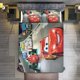 thumbnail image 5 of Cartoon Cars Lightning McQueen Friend Boys Room Decor Size Bedding Set for Kids 3 Piece Bedding with 1 Duvet Cover And 2 Pillowcases Queen Bed Sheets, 5 of 5