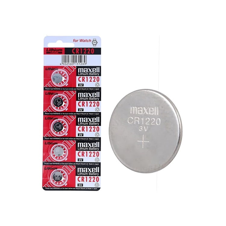 Genérico - Blister 5 Pilas Litio 3v Maxell Cr1220