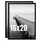 thumbnail image 1 of Marco de fotos LaVie Home 16 x 20, marco de fotos negro, paquete de 2, 1 of 7