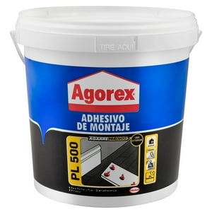 Agorex - Adhesivos De Montaje Pl500 3.8 Kg