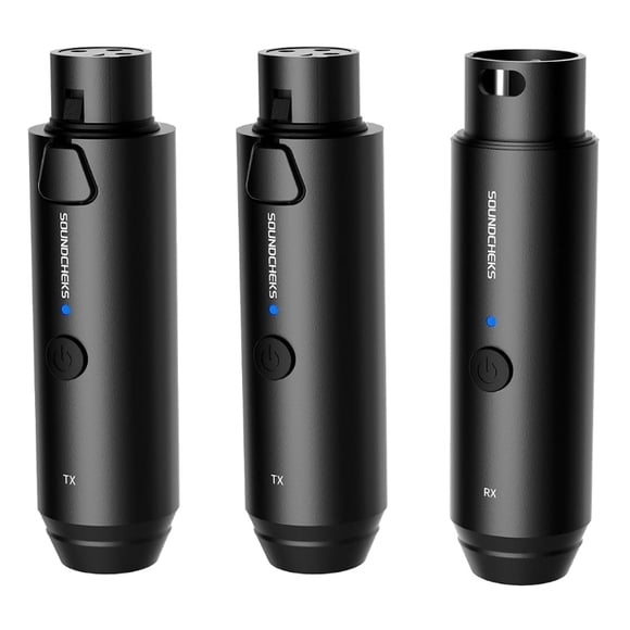 Sistema Inalambrico para 2 microfonos SoundCheks H58-2T