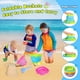 thumbnail image 3 of Xgunion Collapsible Beach Sand Bucket 3 Packs with Shovels, 3 of 3