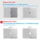 thumbnail image 4 of Funda con teclado IBENZER para MacBook Pro 13" 2025-2016, 4 of 9