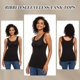 thumbnail image 3 of TVKSOM 5 Pack Basic Ribbed Tank Tops for Women Layering, 3 of 3