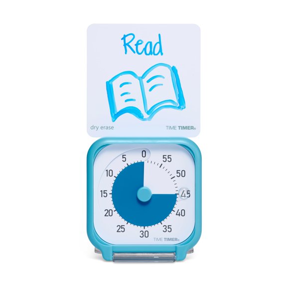 Temporizador visual TIME TIMER 3 en 1 de 60 minutos, silencioso y portátil, azul
