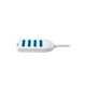 thumbnail image 5 of Alargador Extension 4 Entradas 1.5Mts Blanco, 5 of 6