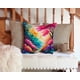 thumbnail image 3 of Almohada Decorativa Con Azaleas Coloridas 14x14, 3 of 6